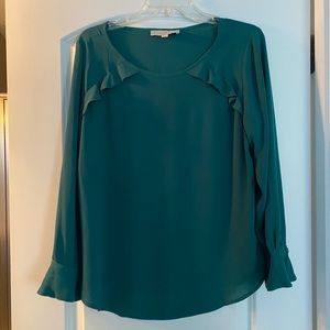 Green blouse